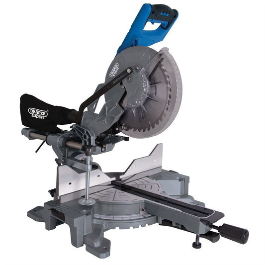 Draper 79899 Double Bevel Sliding Compound Mitre Saw 255mm 2000W