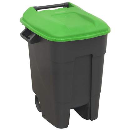 Sealey BM100G Refuse/Wheelie Bin 100L - Green