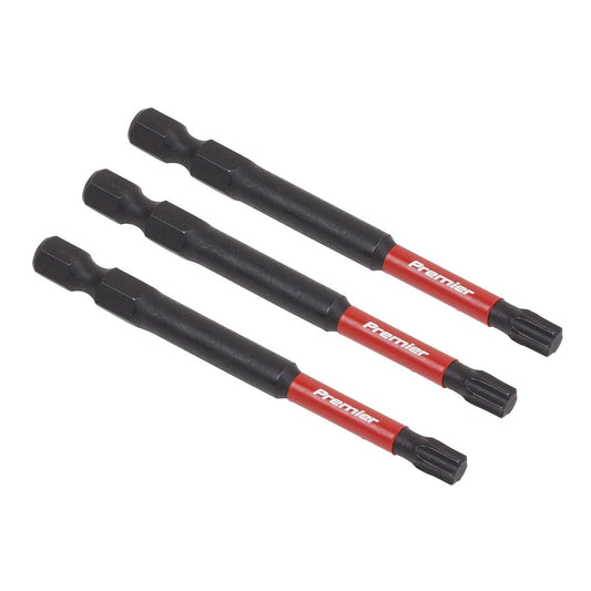 Sealey AK8269 TRX Star* T27 Impact Power Tool Bits 75mm - 3pc