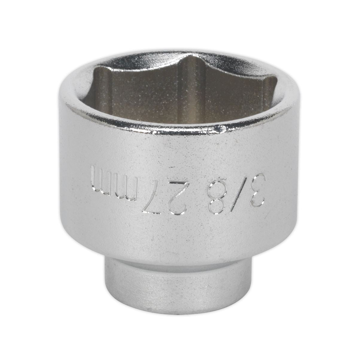 Sealey SX112 Low Profile Oil Filter Socket 27mm 3/8"Sq Drive