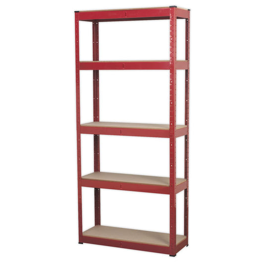 Sealey AP6150 Racking Unit with 5 Shelves 150kg Capacity Per Level