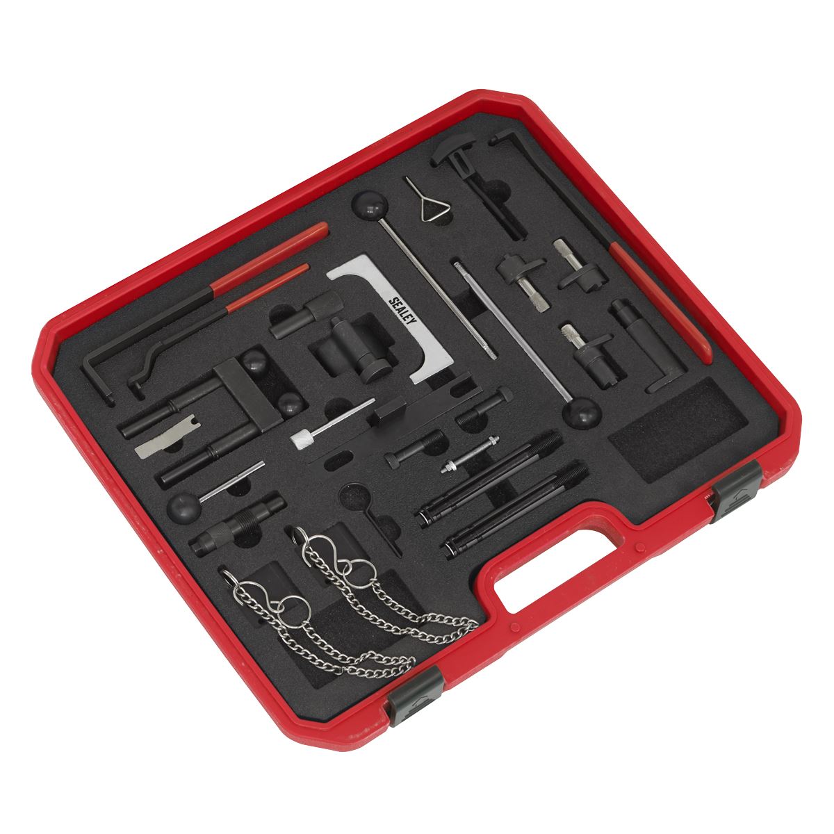 Sealey VSE5044 Diesel/Petrol Engine Timing Tool Master Kit - for VAG - Belt/Chain Drive-McCormickTools