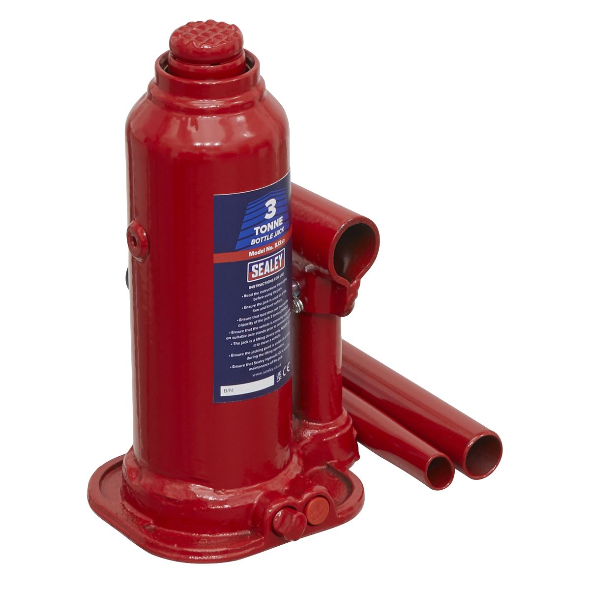 Sealey SJ3 Bottle Jack 3 Tonne