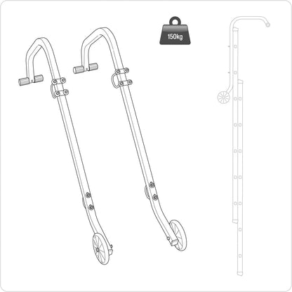 Sealey LAD003 Ladder Roof Hooks