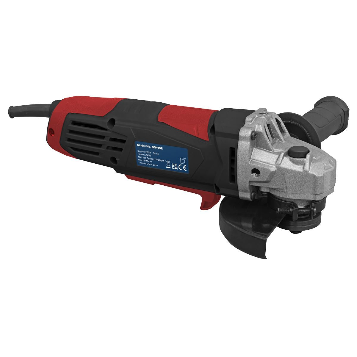 Sealey SG115E Angle Grinder Ø115mm 750W/230V