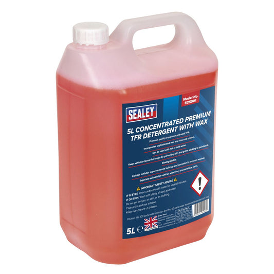 Sealey SCS001 TFR Premium Detergent with Wax Concentrated 5L