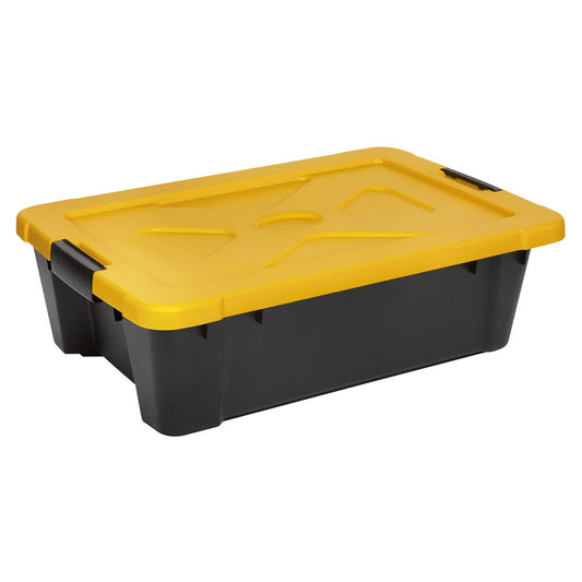 Sealey APB27 Composite Stackable Storage Box with Lid 27L