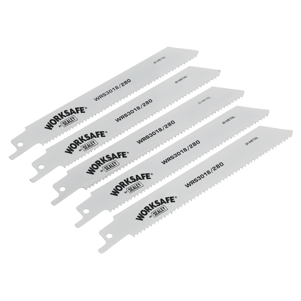 Sealey WRS3018/280 Reciprocating Saw Blade 280mm 10tpi - Pack of 5