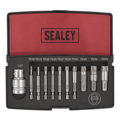 Sealey AK756T TRX-Star* Fitting Extractor Set 11pc