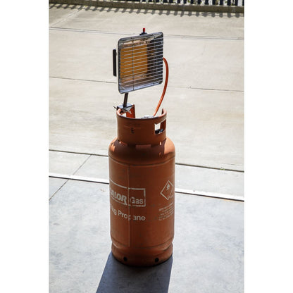 Sealey LP13 Space Warmer® Propane Heater 14330Btu/hr Bottle Mounting