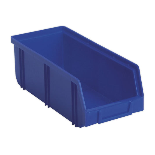 Sealey TPS2D Plastic Storage Bin Deep 105 x 240 x 85mm - Blue Pack of 28