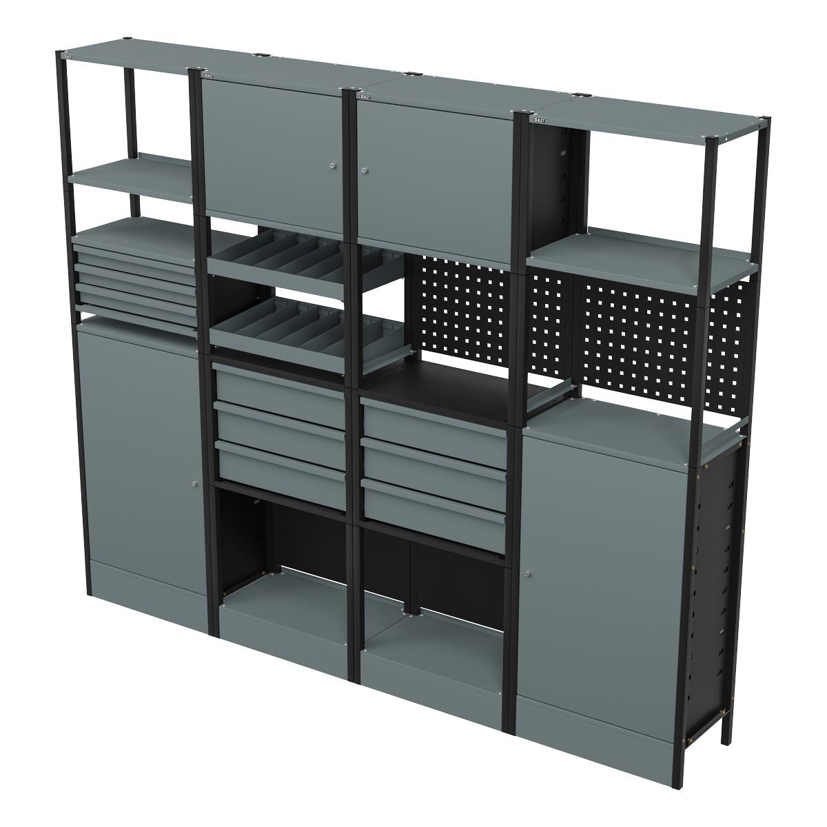 Sealey APMRSTACK2 Modular Racking System Combo 2.32m