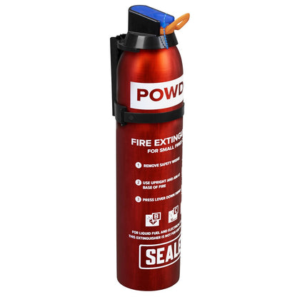 Sealey SDPE006D Fire Extinguisher 0.6kg Dry Powder - Disposable