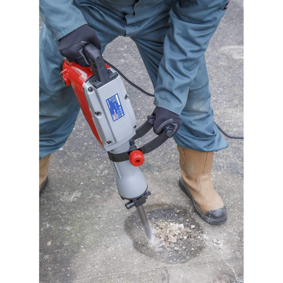 Sealey DHB1600 Demolition Breaker Hammer 1600W/230V