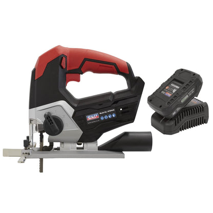 Sealey CP20VJSKIT1 Cordless Jigsaw Kit 20V 2Ah SV20 Series