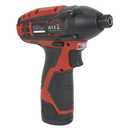 Sealey CP1203 Cordless Impact Driver 1/4"Hex Drive 12V SV12 Series - Body Only