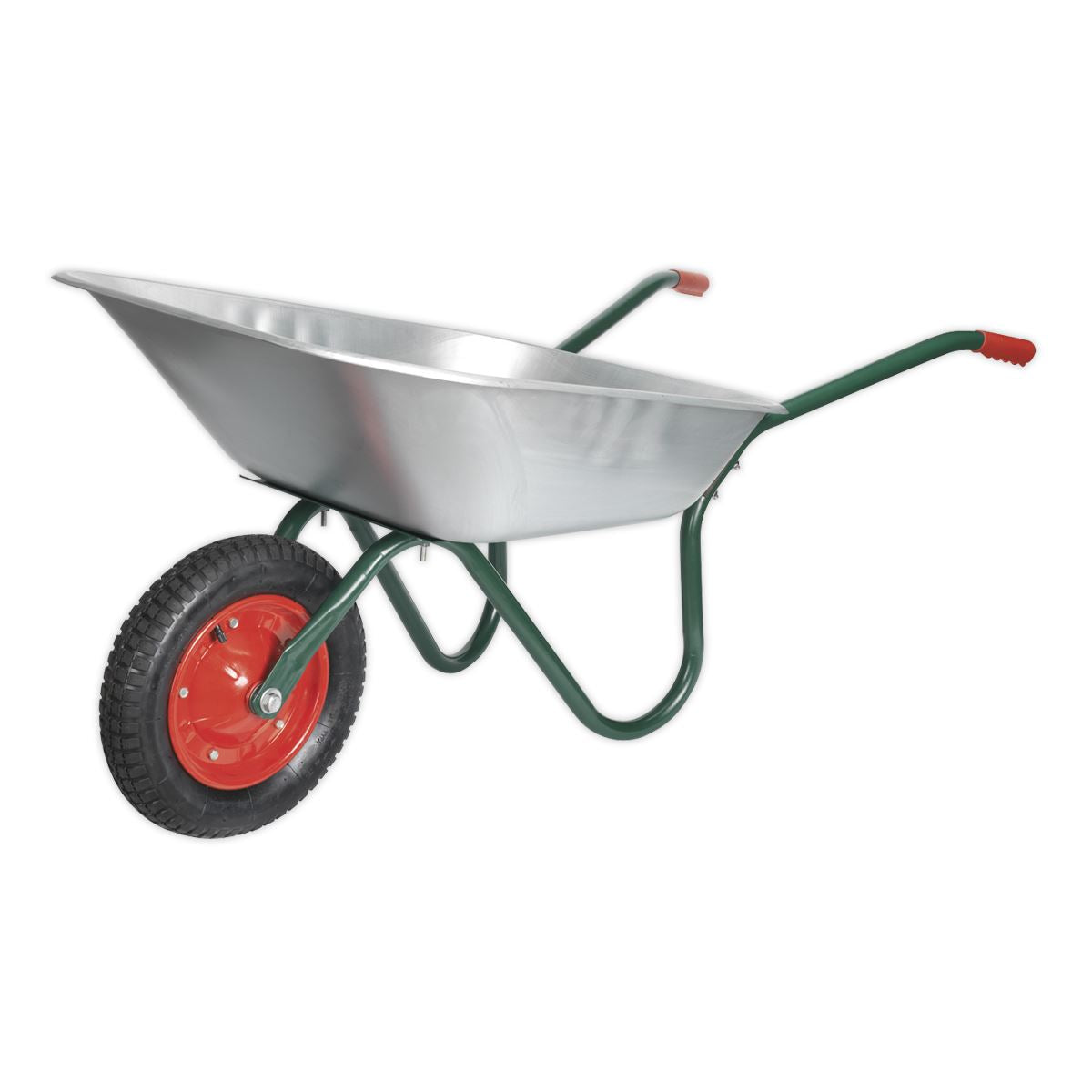 Sealey WB65 Wheelbarrow 65L Galvanized