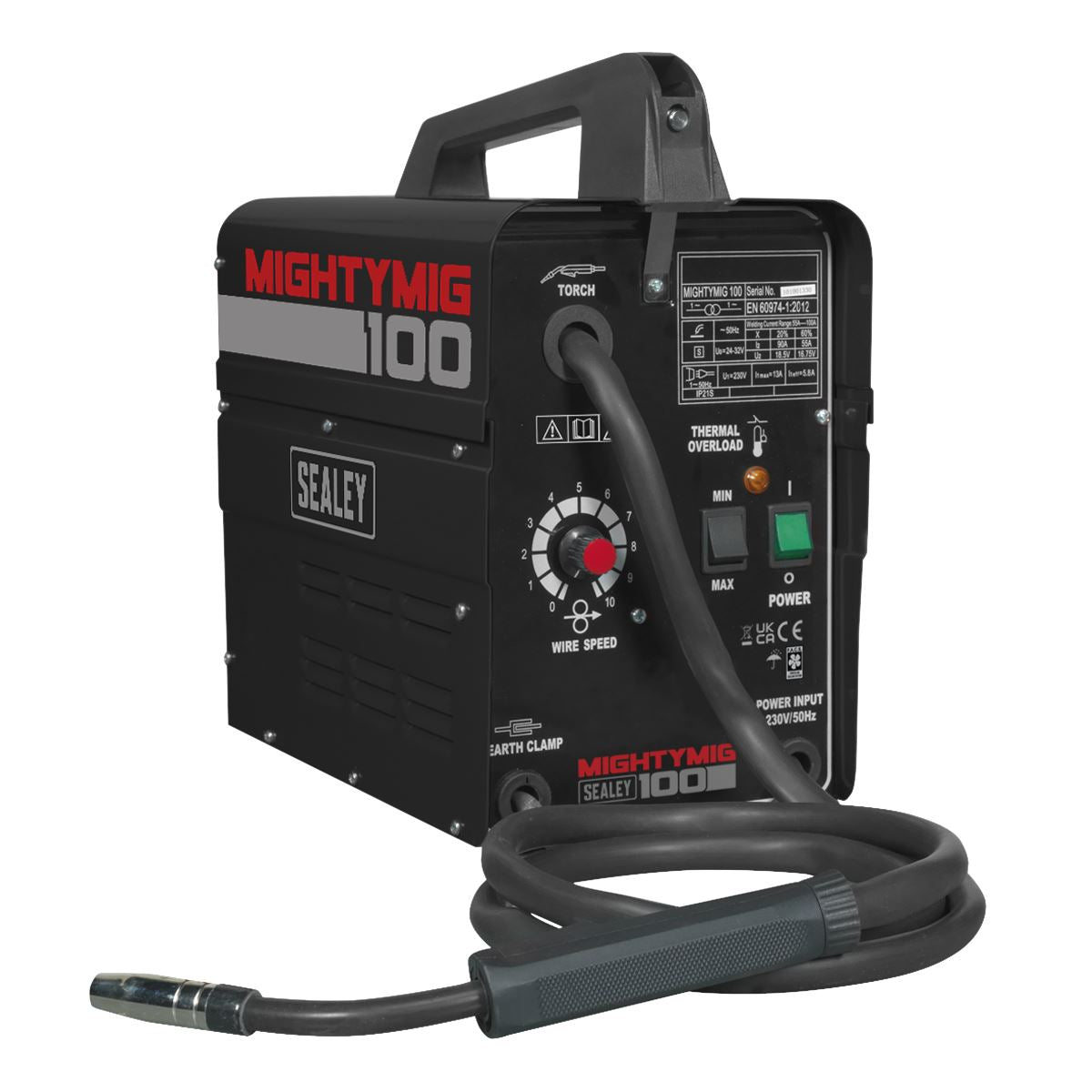 Sealey MIGHTYMIG100 Gasless MIG Welder 100A 230V