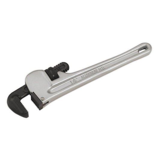 Sealey AK5108 Pipe Wrench European Pattern 350mm Aluminium Alloy