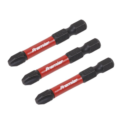 Sealey AK8231 Phillips #3 Impact Power Tool Bits 50mm - 3pc