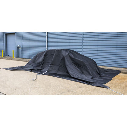 Sealey EV1000 Vehicle Fire Safety Blanket - PU Coated 6 x 8m