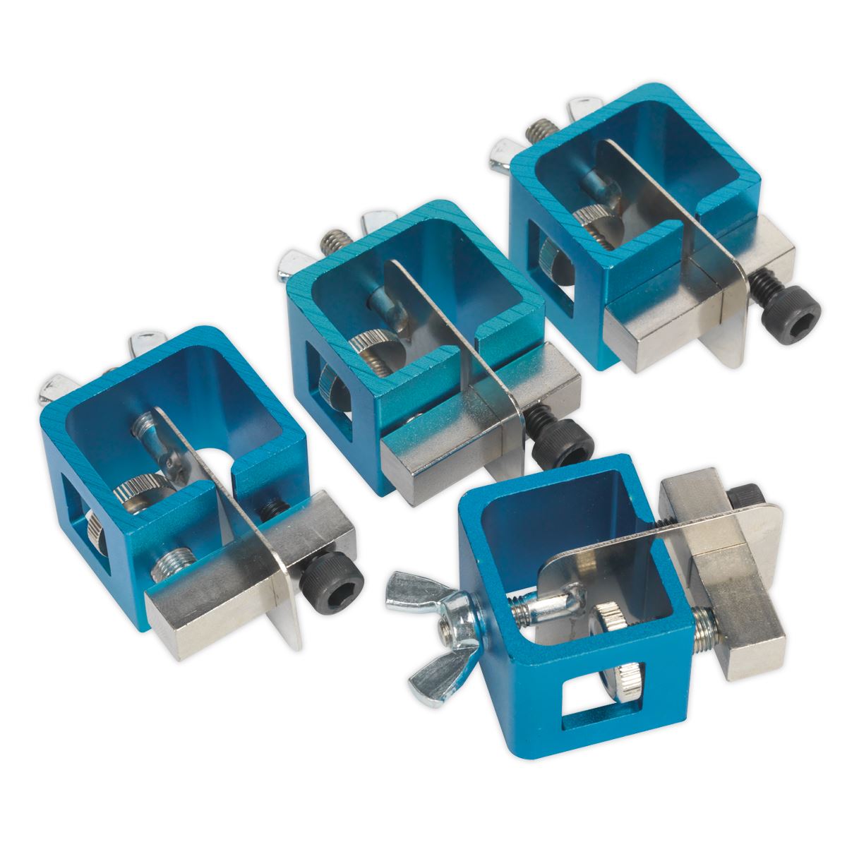 Sealey AK6805 Butt Welding Clamp Set 4pc