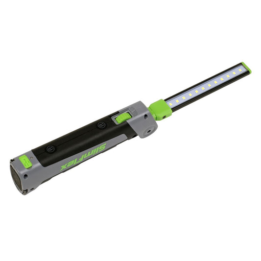 Sealey LED180 Rechargeable Slim Folding Inspection Light 4W & 1W SMD LED Lithium-ion