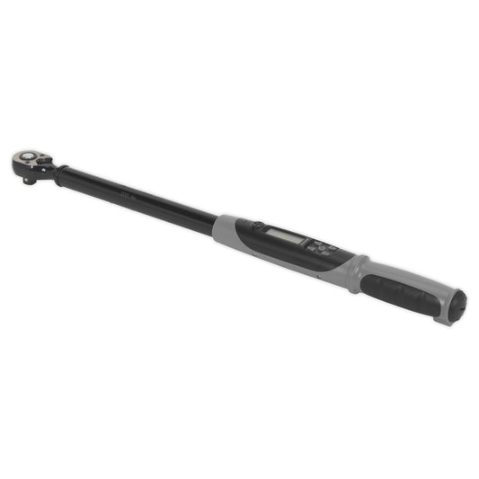 Sealey STW306B Angle Torque Wrench Digital 1/2"Sq Drive 20 - 200Nm(14.7 - 147.5lb.ft) Premier Black