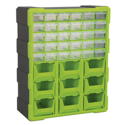 Sealey APDC39HV Cabinet Box 39 Drawer - Green/Black