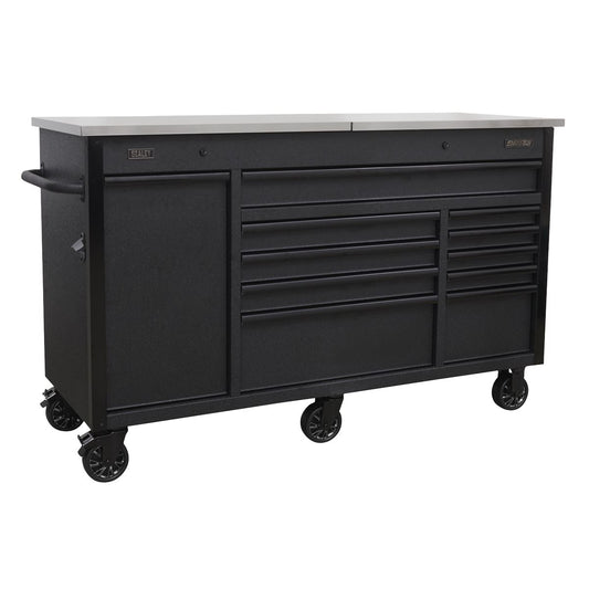 Sealey AP6310BE Mobile Tool Cabinet 1600mm with Power Tool Charging Drawer