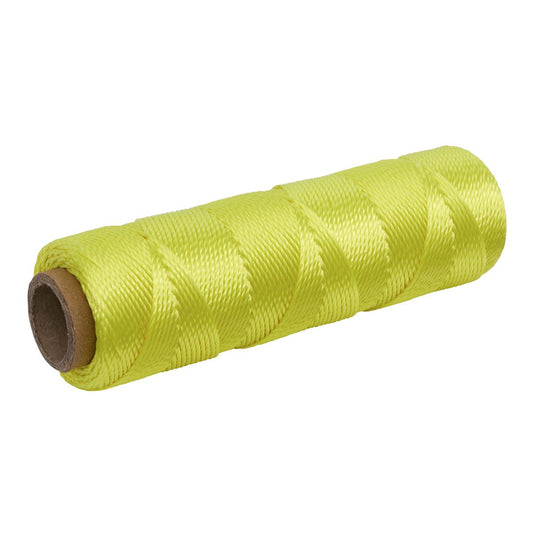 Sealey BLY1 Braided Yellow Nylon Brick Line - 76m