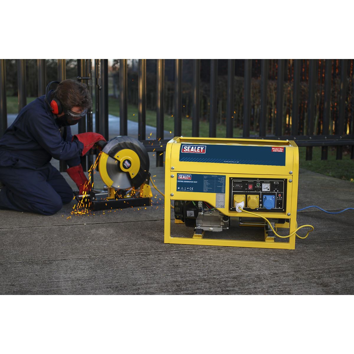 Sealey GG7500 Generator 6000W 110/230V 13hp