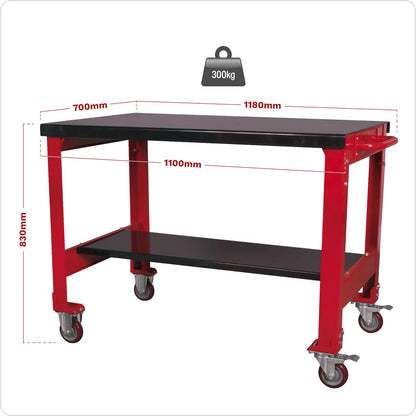 Sealey AP1100M Mobile Workbench 2-Level