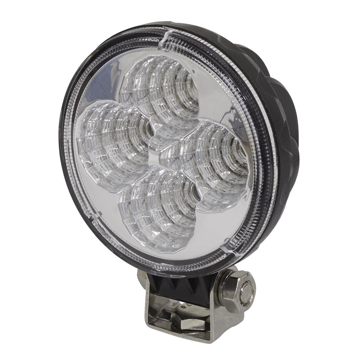 Sealey LED1R Round Worklight with Mounting Bracket 12W SMD LED Mini-McCormickTools