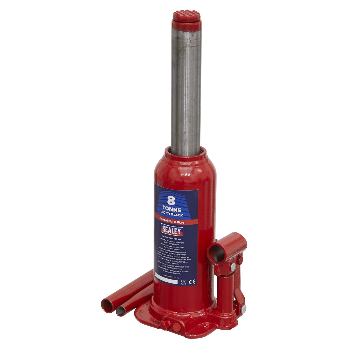 Sealey SJ8 Bottle Jack 8 Tonne