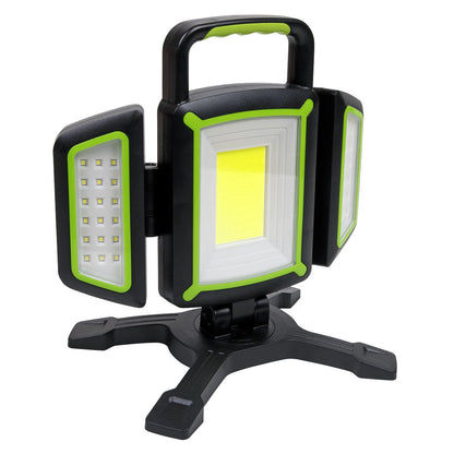 Sealey LED18WFL Rechargeable Flexible Floodlight 18W COB & 9W SMD LED