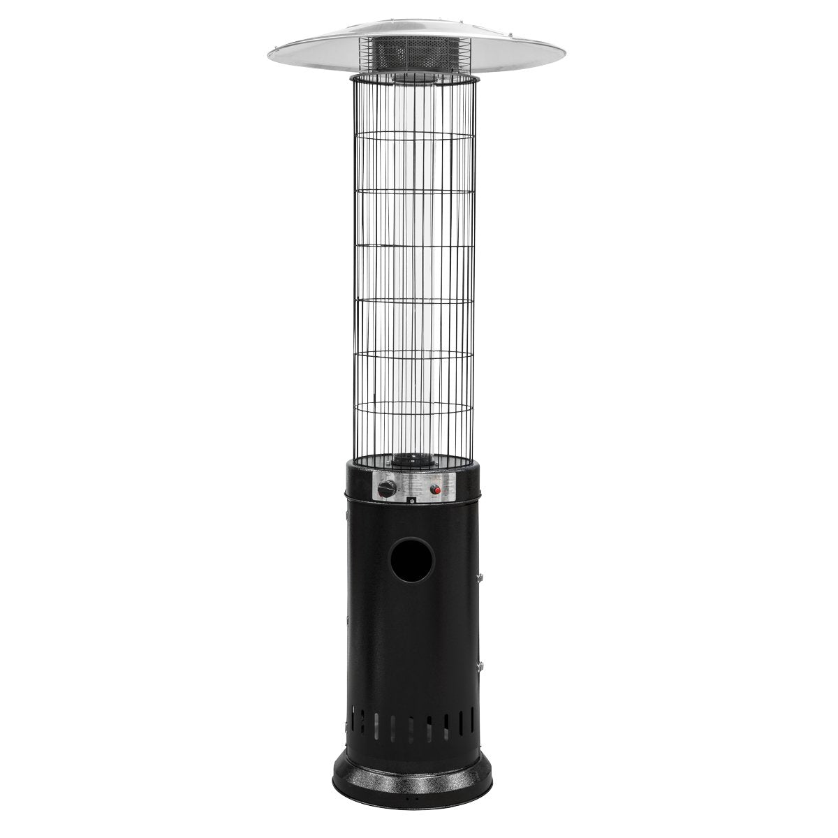 Dellonda DG124 Gas Patio Heater 13kW for Commercial & Domestic Use Black - McCormickTools