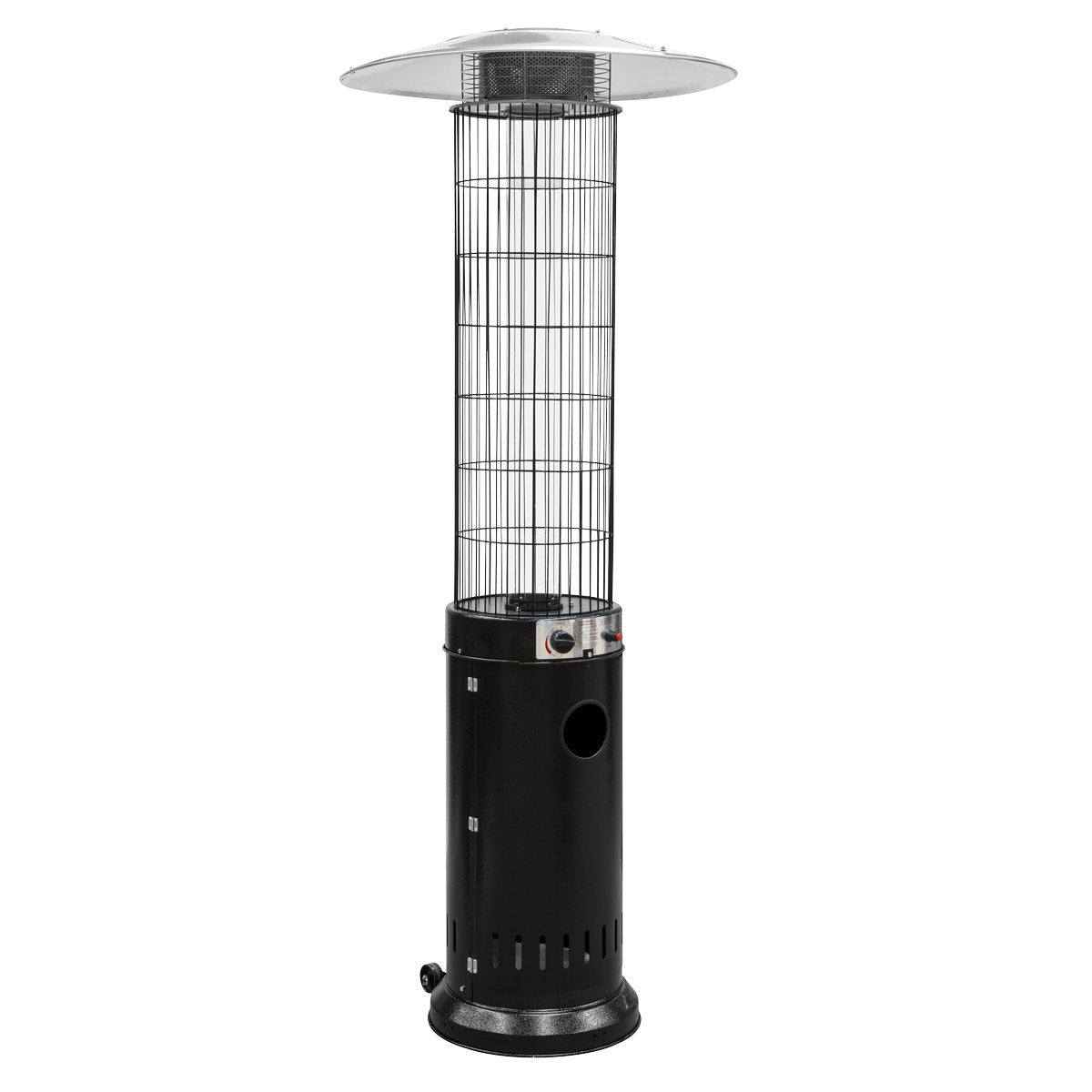 Dellonda DG124 Gas Patio Heater 13kW for Commercial & Domestic Use Black - McCormickTools