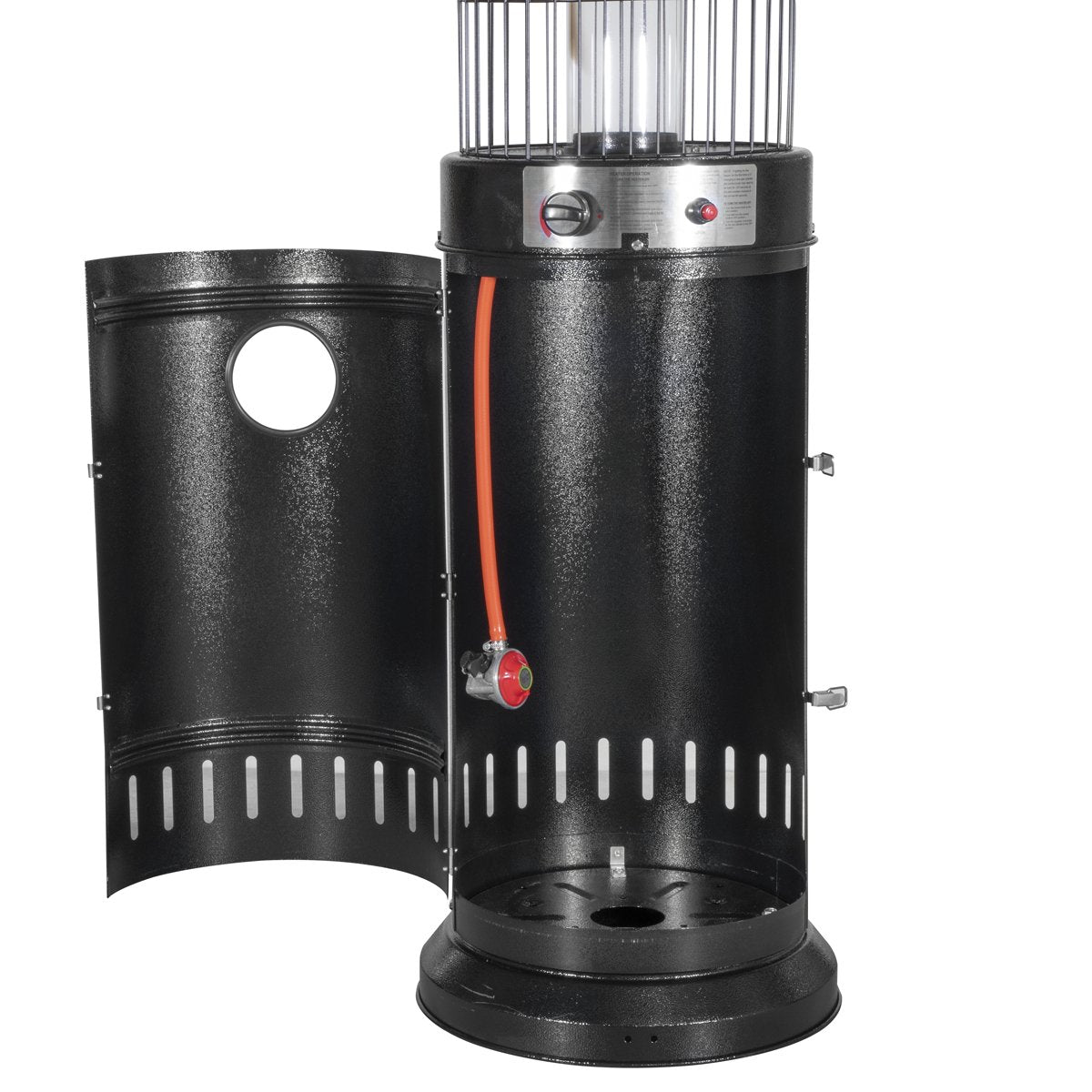 Dellonda DG124 Gas Patio Heater 13kW for Commercial & Domestic Use Black - McCormickTools