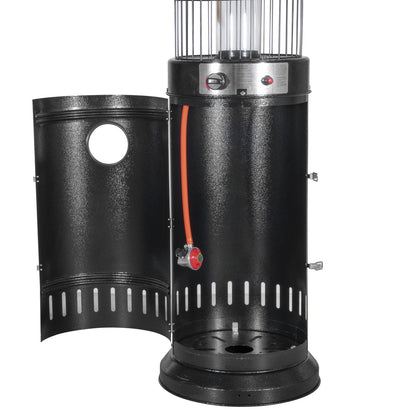 Dellonda DG124 Gas Patio Heater 13kW for Commercial & Domestic Use Black - McCormickTools