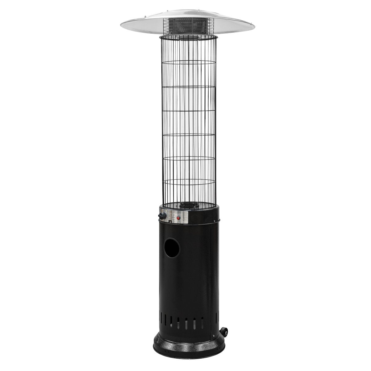 Dellonda DG124 Gas Patio Heater 13kW for Commercial & Domestic Use Black - McCormickTools