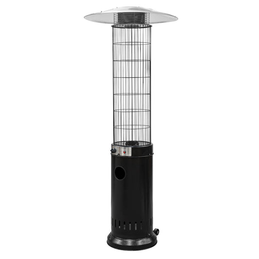 Dellonda DG124 Gas Patio Heater 13kW for Commercial & Domestic Use Black - McCormickTools