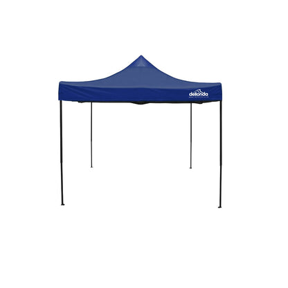 Dellonda DG131 Premium 3 x 3m Pop - Up Gazebo PVC Coated Water Resistant Fabric Blue - McCormickTools