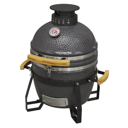 Dellonda DG158 Deluxe 16"(40cm) Ceramic Kamado Style BBQ Grill/Oven/Smoker - McCormickTools