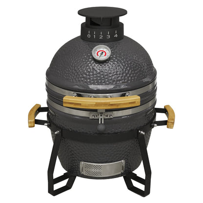 Dellonda DG158 Deluxe 16"(40cm) Ceramic Kamado Style BBQ Grill/Oven/Smoker - McCormickTools