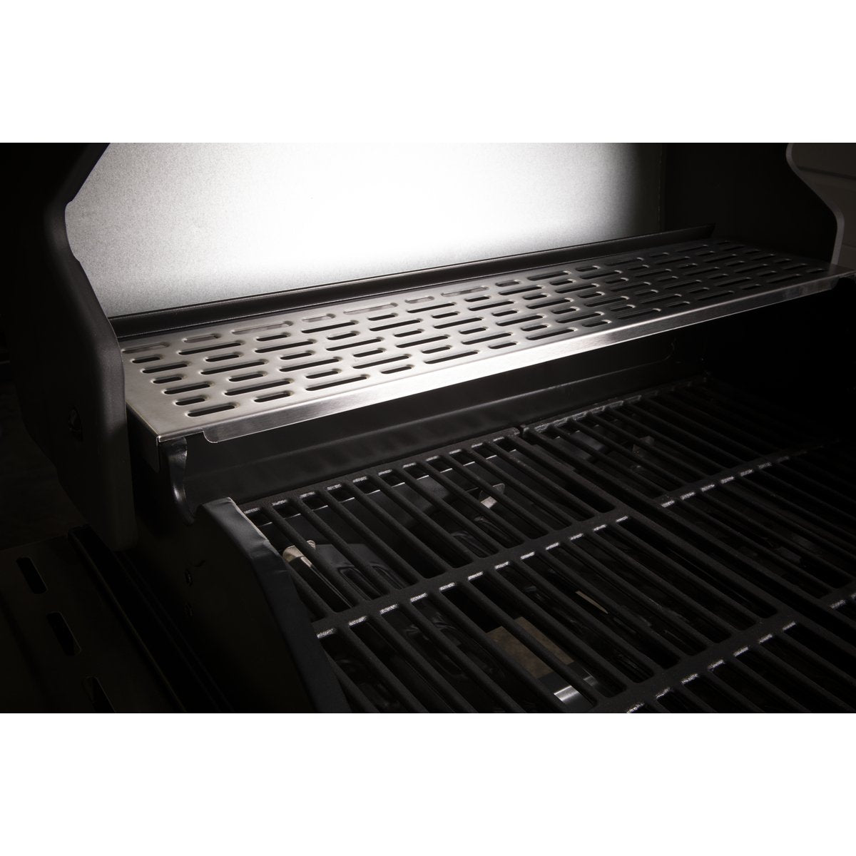 Dellonda DG16 3 Burner Deluxe Gas BBQ Grill with Piezo Ignition & Wheels - Stainless Steel