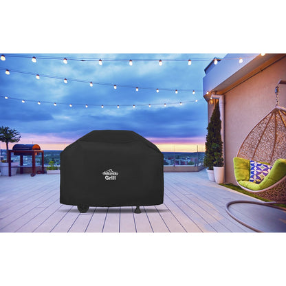 Dellonda DG19 Black PVC Cover for BBQs Water - Resistant 1325 x 1130mm - McCormickTools