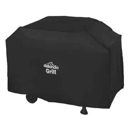 Dellonda DG19 Black PVC Cover for BBQs Water - Resistant 1325 x 1130mm - McCormickTools