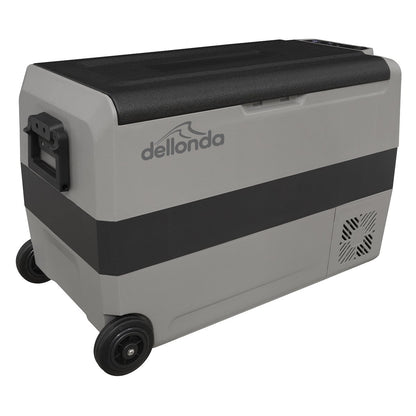 Dellonda DL14 50L Portable Dual Zone Compressor Car Camping Fridge/Freezer 12/24V