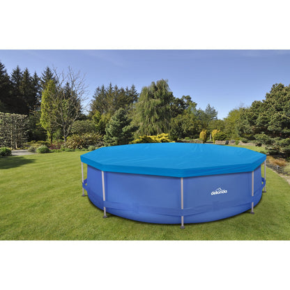 Dellonda DL41 Swimming Pool Top Cover with Rope Ties for DL20